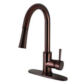Ls8625dl Kingston Brass 663370531910 Concord Pull-down Sprayer Kitchen Faucet Oil Rubbed Bron