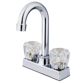 Kb461 Kingston Brass 663370546105 Americana Bar Faucet 3-1/2-inch Polished Chrome