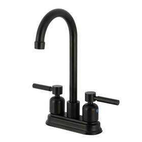 Kb8490dl Kingston Brass 663370656361 Concord Bar Faucet 10.13 X 4.75 11.56 Matte Black