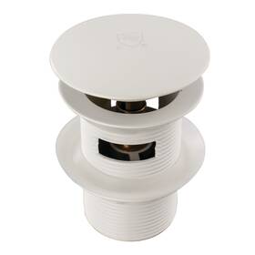 Kingston Brass 663370847127 Vtdeshoe Trimscape 1-1/2 Inch Drain Assembly - White