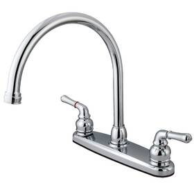 Kingston Brass B000gdasn0 Kb790 Magellan 8 Centerset Kitchen Faucet Polished Chrome No