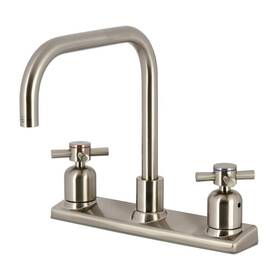 Fb2148dx Kingston Brass Concord 8-inch Centerset Kitchen Faucet Brushed Nickel