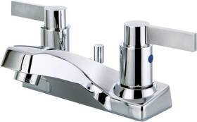 Fb2201ndl Kingston Brass 3-11/16-inch In Spout Reach 4 Inch Polished Chrome