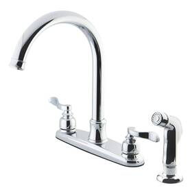 Fb7791nflsp Kingston Brass Nuwave French 8-inch Centerset Kitchen Faucet Chrome