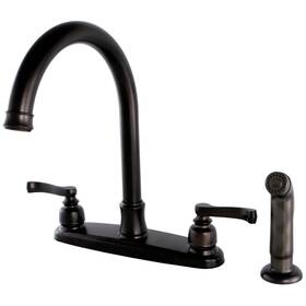 Fb779.flsp Kingston Brass Fb7795flsp Royale 1.8 Gpm Standard Kitchen Faucet - Bronze