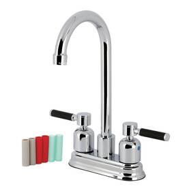 Kingston Brass Fb8491dkl Fb849.dkl Kaiser 1.8 Gpm Standard Bar Faucet - Chrome