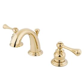 Gkb912bl Kingston Brass Water Saving Vintage Mini Widespread Lavatory Faucet Wit