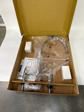 Kingston Brass Gs1271al Heritage 2-handle Deck Mount Pull-down Kitchen Faucet