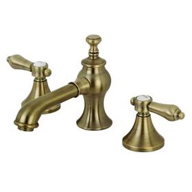 Hkc7063bal Kingston Brass Widespread Bathroom Faucets Heirloom 2-handle 8 Inch In Antique