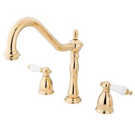 Kb1792plls Kingston Brass Heritage Kitchen Faucet Without Sprayer 8-1/4 Inch