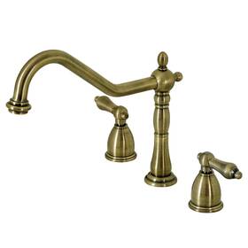 Kb179.alls Kingston Brass Kb1793alls Heritage 1.8 Gpm Widespread Kitchen -