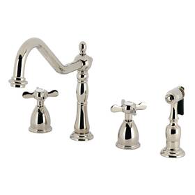 Kb179.bexbs Kingston Brass Kb1796bexbs Essex 1.8 Gpm Widespread Kitchen - Nickel
