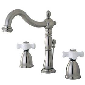 Kb1978px Kingston Brass 8 Inch Widespread Bathroom Faucet Brushed Nickel