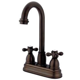 Kb349.ax Kingston Brass Kb3495ax Restoration 1.8 Gpm Standard Bar Faucet - Bronze