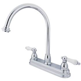 Kb3741pl Kingston Brass Restoration 8 Inch Centerset Kitchen Faucet Without Sprayer