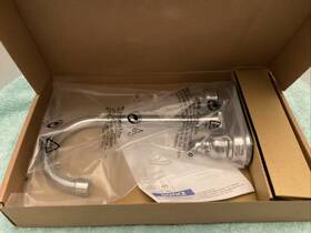 Kb491 Kingston Brass New - Magellan Two Handle 4 Inch Centerset High-arch Bar Faucet