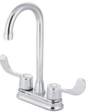 Kb491ada Kingston Brass Vista Bar Faucet 4-3/4 Inch Polished Chrome