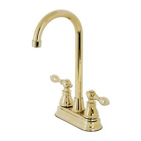 Kb492acl Kingston Brass American Classic Bar Faucet 6.25 X 4.75 11.56 Polished