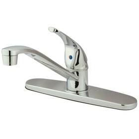 Kb5710 Kingston Brass Chatham Single Lever Handle 8 Inch Polished Chrome