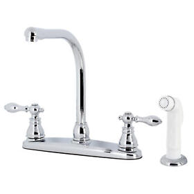 Kb71.acl Kingston Brass American Classic 1.8 Gpm Centerset Chrome