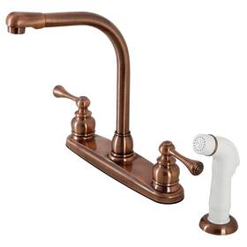 Kb71.bl Kingston Brass Kb716bl 1.8 Gpm Standard Kitchen Faucet - Copper