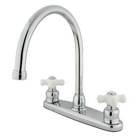 Kb72.pxls Kingston Brass Kb721pxls Vintage 1.8 Gpm Standard Kitchen Faucet - Chrome