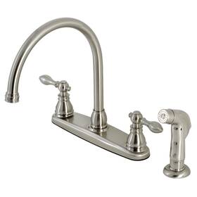 Kb72.aclsp Kingston Brass Kb728aclsp American Classic 1.8 Gpm Centerset - Nickel