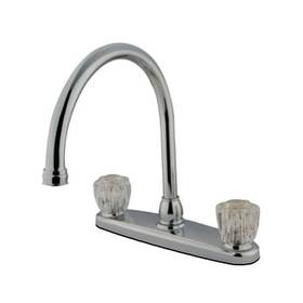 Kb790ac Kingston Brass 8 Inch Centerset Kitchen Faucet Polished Chrome