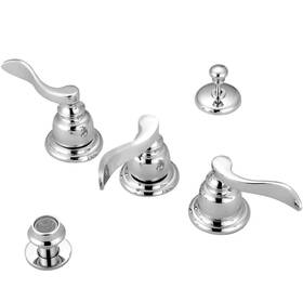 Kb8321nfl Kingston Brass Kb8362nfl Nuwave French Bidet Faucet Polished Chrome 8 X 3