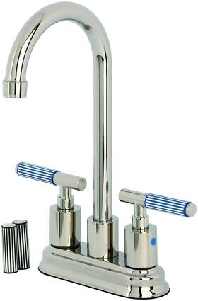 Kb849.kps Kingston Brass Kb8496kps Synchronous 1.8 Gpm Standard Bar Faucet - Nickel