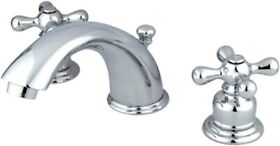 Kb961ax Kingston Brass Victorian Widespread Bathroom Faucet Polished Chrome