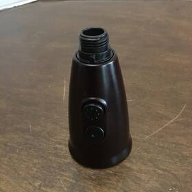 Kdh8505 Kingston Brass Oil Rubbed Bronze Down Kitchen Faucet Sprayer Gourmetier