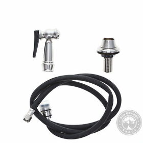 Kbspr38 Kingston Brass Kitchen Faucet Sprayer With Hose Brushed Nickel Open Box