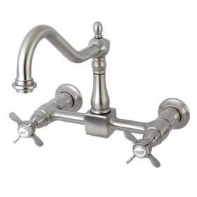 Ks1248bex Kingston Brass Essex Wall Mount 8-inch Centerset Kitchen Faucet