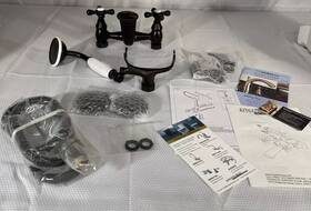 Ks266orb Kingston Brass Ks215orb - Victorian Bathroom Sink Faucets Faucet. Bronze