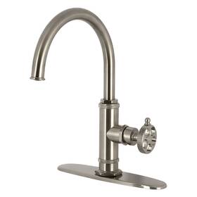 Ks243.rkx Kingston Brass Ks2438rkx Webb 1.8 Gpm 1 Hole Kitchen Faucet - Nickel