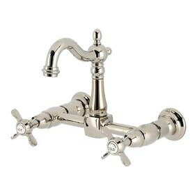 Ks244.bex Kingston Brass Ks2446bex Essex 1.8 Gpm Wall Mounted Widespread - Nickel