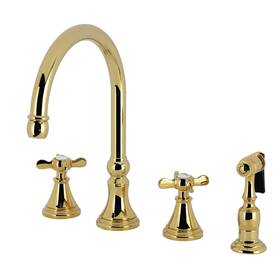 Ks279.bexbs Kingston Brass Ks2792bexbs Essex 1.8 Gpm Widespread Kitchen -