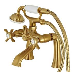 Ks288sb Kingston Brass 7 Inch Center Deck Mount Double Hand