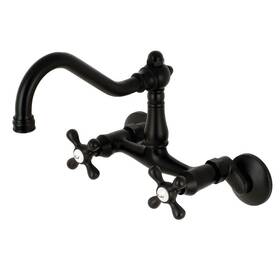 Ks3220ax Kingston Brass Vintage Kitchen Faucet 8-1/2 Inch Matte Black