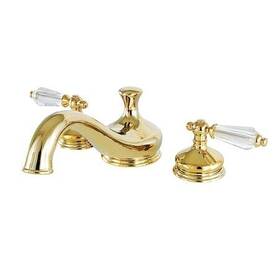 Ks3332wll Kingston Brass Roman Tub Filler With Cross Handle