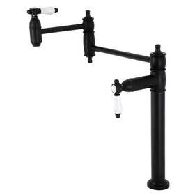Ks370.bpl Kingston Brass Ks3700bpl Bel-air 3 Gpm 1 Hole Pot Filler - Black