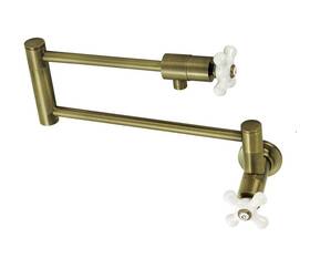 Ks4103px Kingston Brass Antique Wall Mounted Pot Filler Faucet Msrp 750