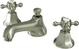 Ks4468bx Kingston Brass Metropolitan 8-inch Adjustable Center Brushed Nickel