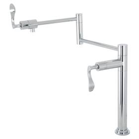 Ks470.cfl Kingston Brass Ks4701cfl Century 3 Gpm 1 Hole Pot Filler - Chrome