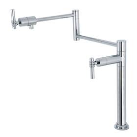 Ks470.ml Kingston Brass Ks4701ml Milano 3 Gpm 1 Hole Pot Filler - Chrome