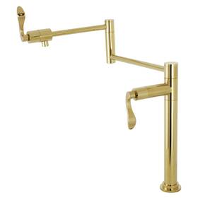 Ks470.dfl Kingston Brass Ks4702dfl Nuwave 3 Gpm Modern 1 Hole Pot Filler -