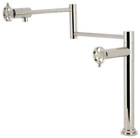 Ks470.rkz Kingston Brass Ks4706rkz Wendell 3 Gpm 1 Hole Pot Filler - Nickel