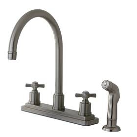 Ks879.zx Kingston Brass Ks8798zx Millennium 1.8 Gpm Standard Kitchen - Nickel