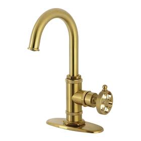 Ksd850.rkz Kingston Brass Ksd8507rkz Wendell 1.8 Gpm 1 Hole Bar Faucet -
